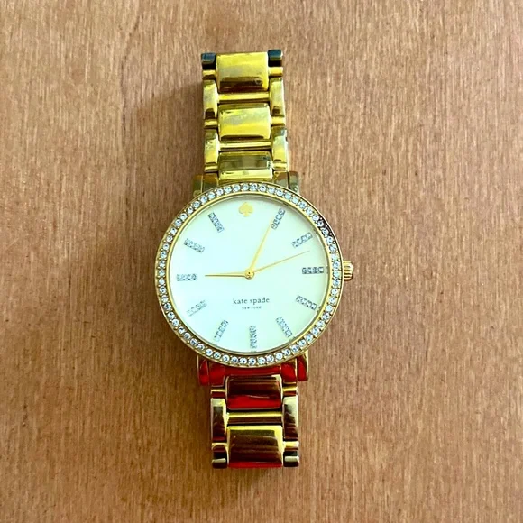 kate spade | Accessories | Kate Spade Gold Watch With  display picture 3